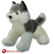 Alta qualidade do costume plush wolf dog toys